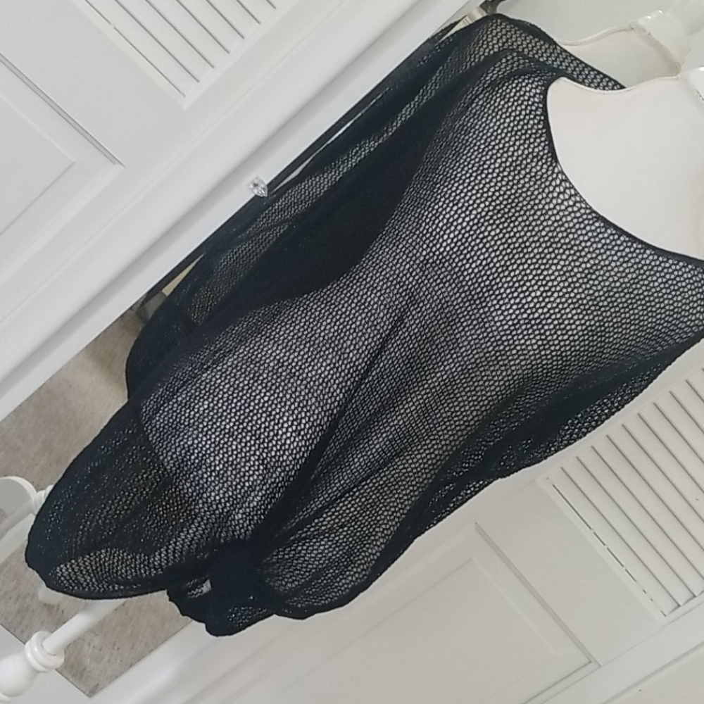 Millau net top black size small